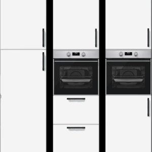 AKRİLİK KAPAKLI KİLER DOLABI 220 YÜKSEKLİK